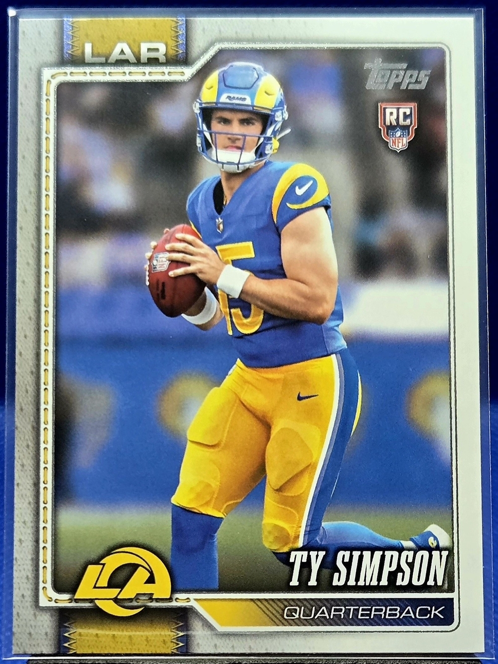 2026 Topps : RAMS 5 CARD LOT / Ty Simpson Rookie